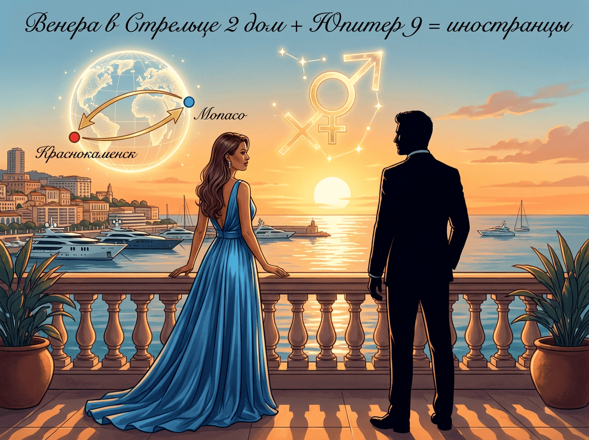 Иллюстрация к разделу 1: Связка Меркурий-Уран на пороге первого дома: ум, выходящий через первое впечатление