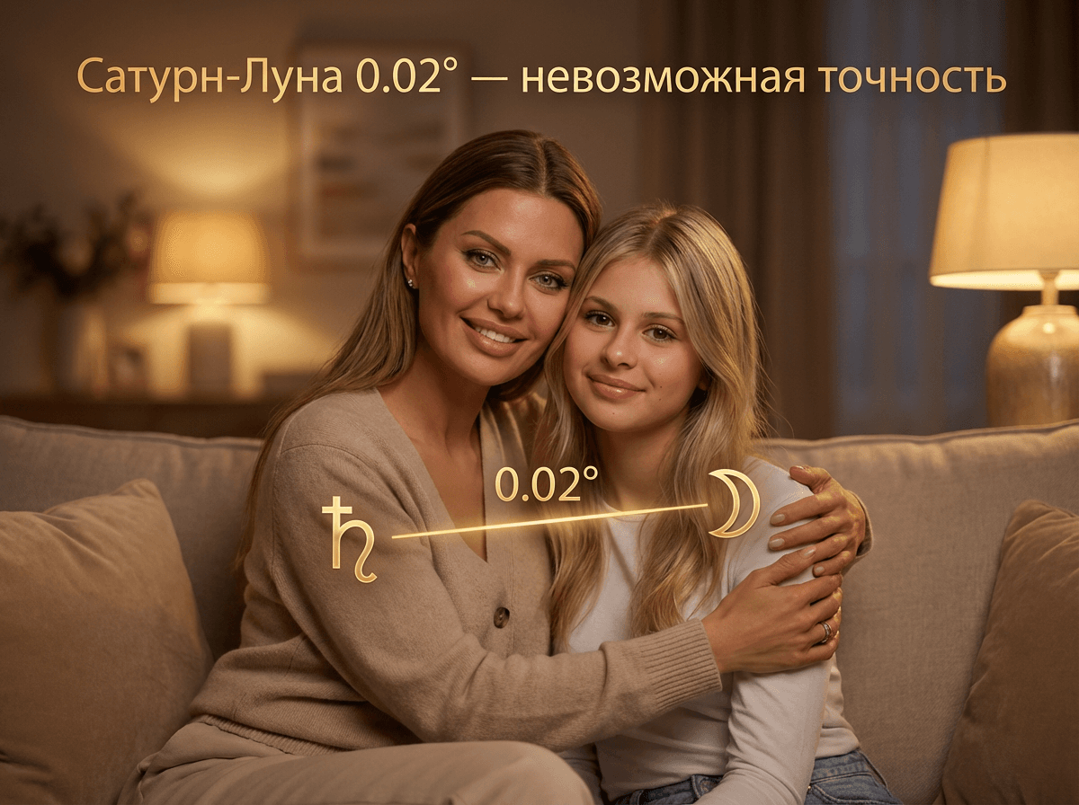 Иллюстрация к разделу 5: Венера на куспиде второго дома плюс синастрия с Анджелиной: ценностная конструкция Бони