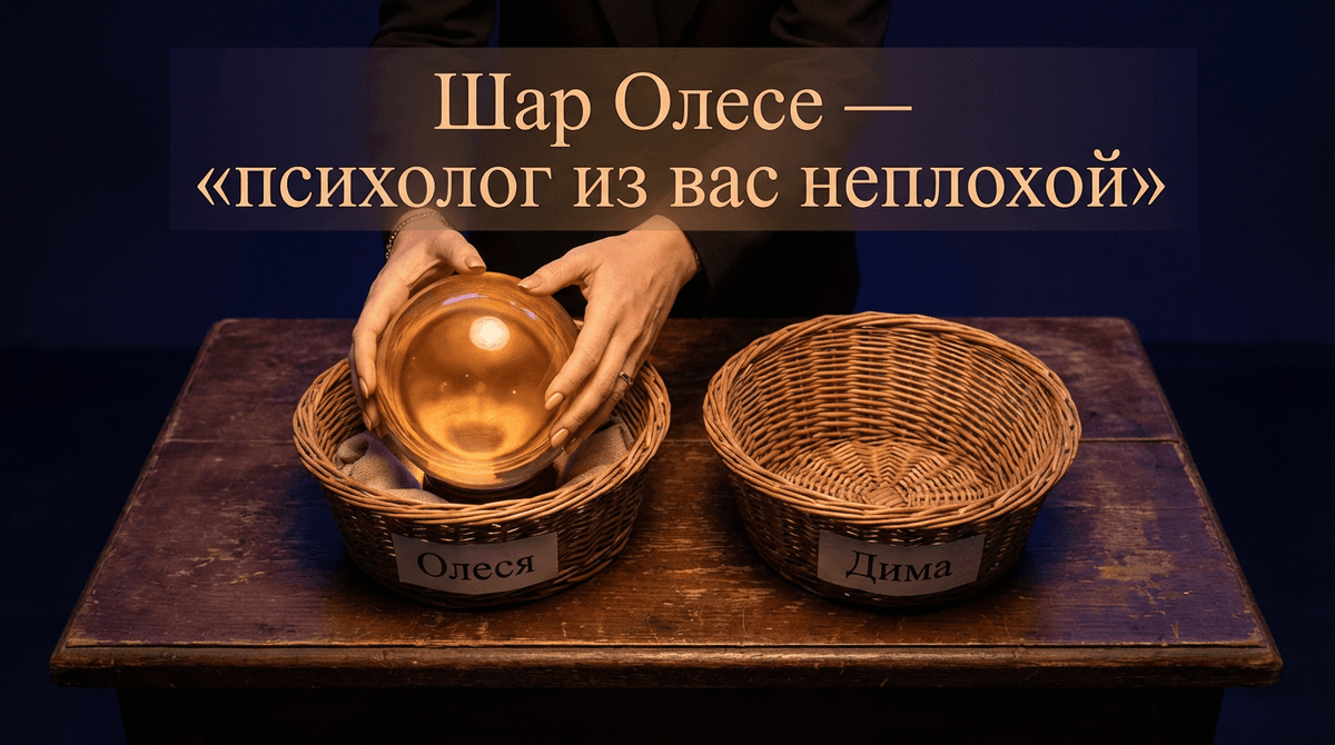 Сцена из эфира: Ритуал очищения «волчьим заговором» и шар Олесе