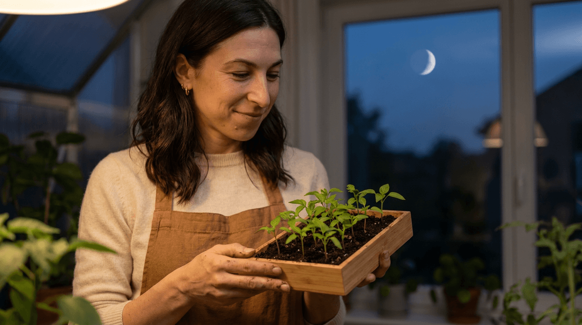 Когда сажать рассаду по Луне