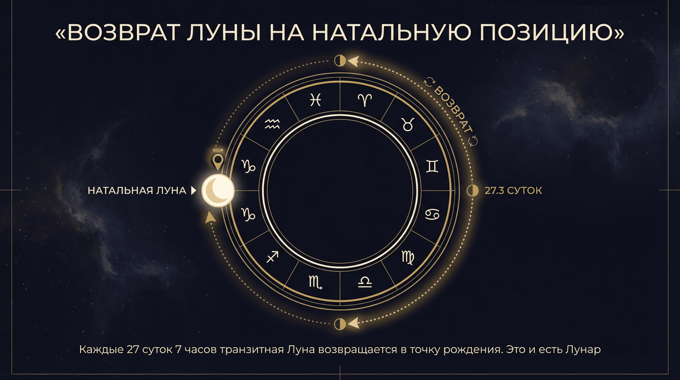 Возврат Луны на натальную позицию