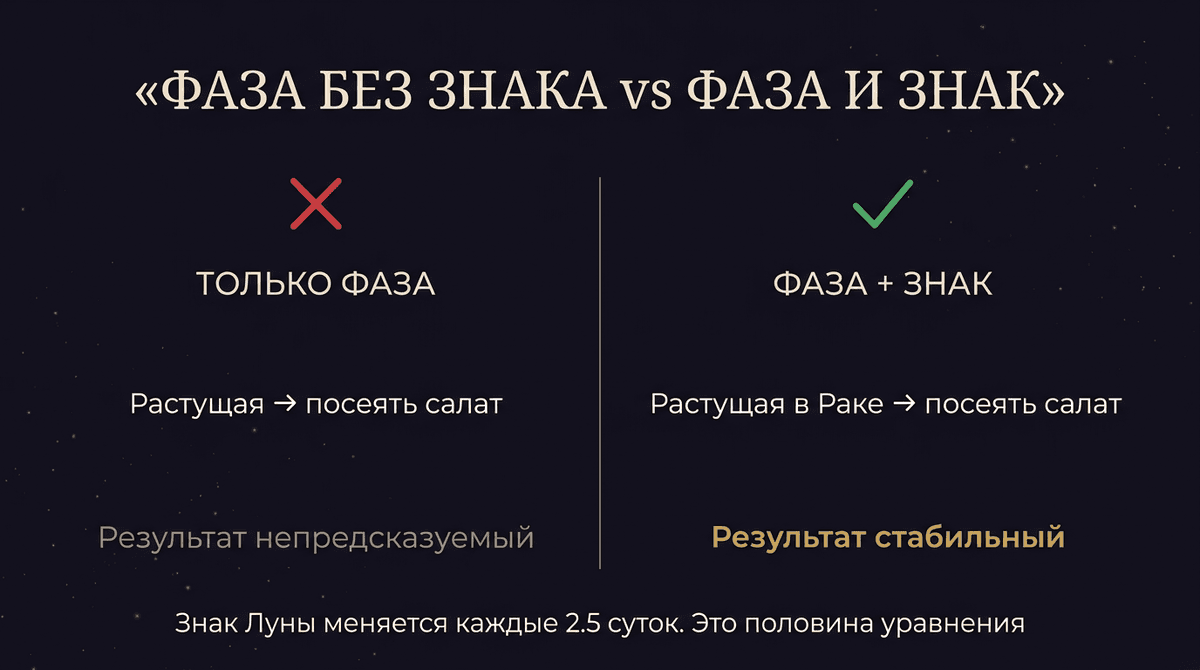 Фаза без знака vs фаза и знак