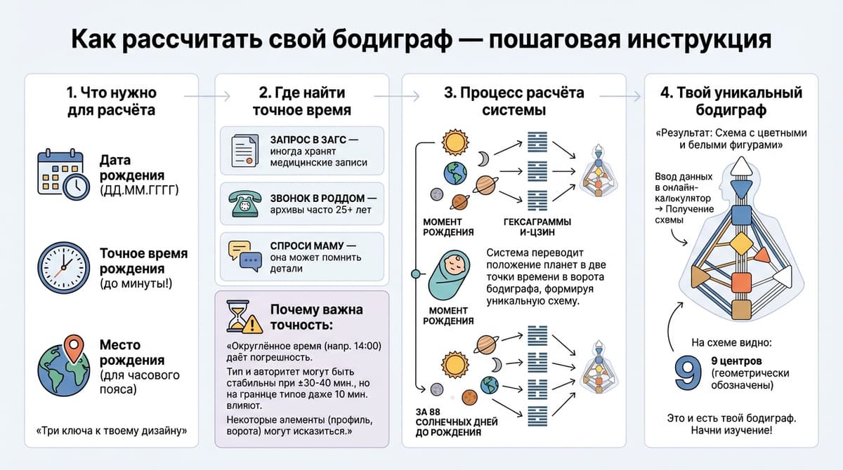 Как рассчитать свой бодиграф — пошаговая инструкция
