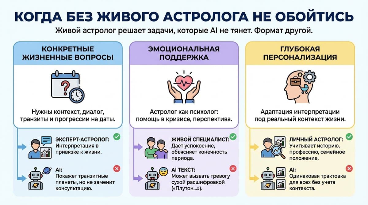 Когда без живого астролога не обойтись