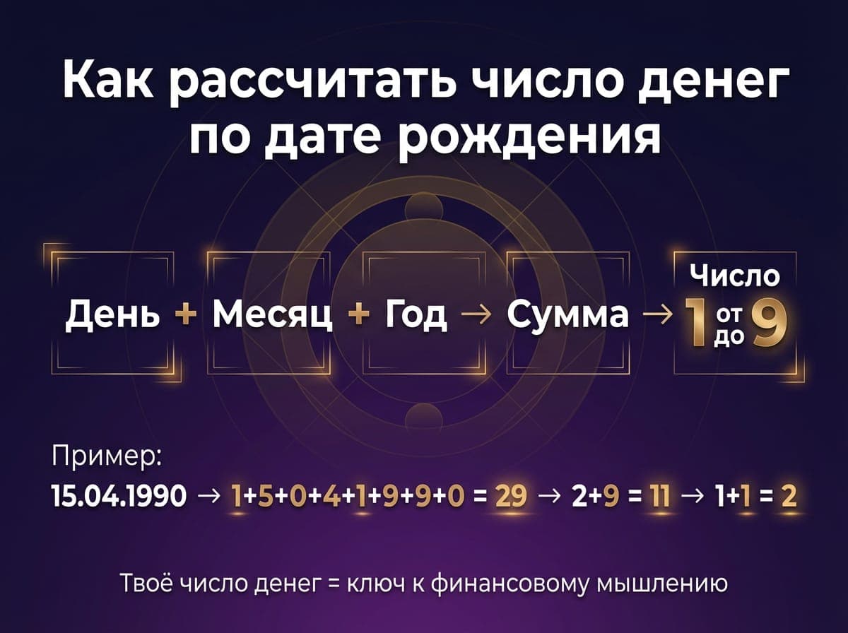 Как посчитать число денег