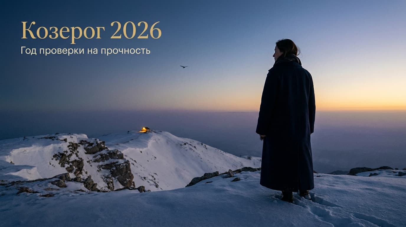 Гороскоп Козерог 2026 — точный прогноз на год Красной Огненной Лошади