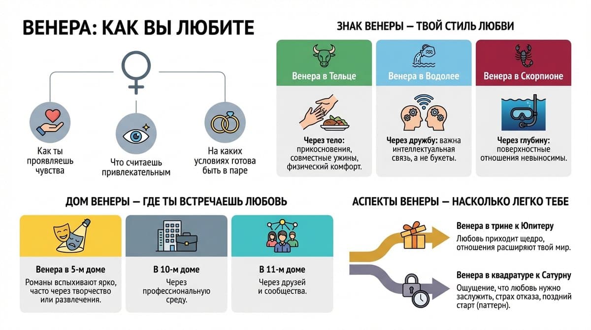 Венера: как вы любите