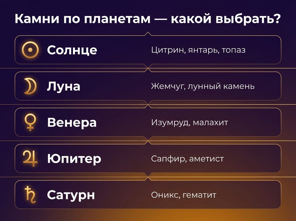 Три «денежные» планеты и их минералы