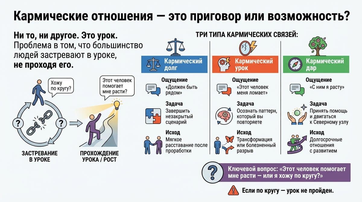 Кармические отношения — это приговор или возможность?