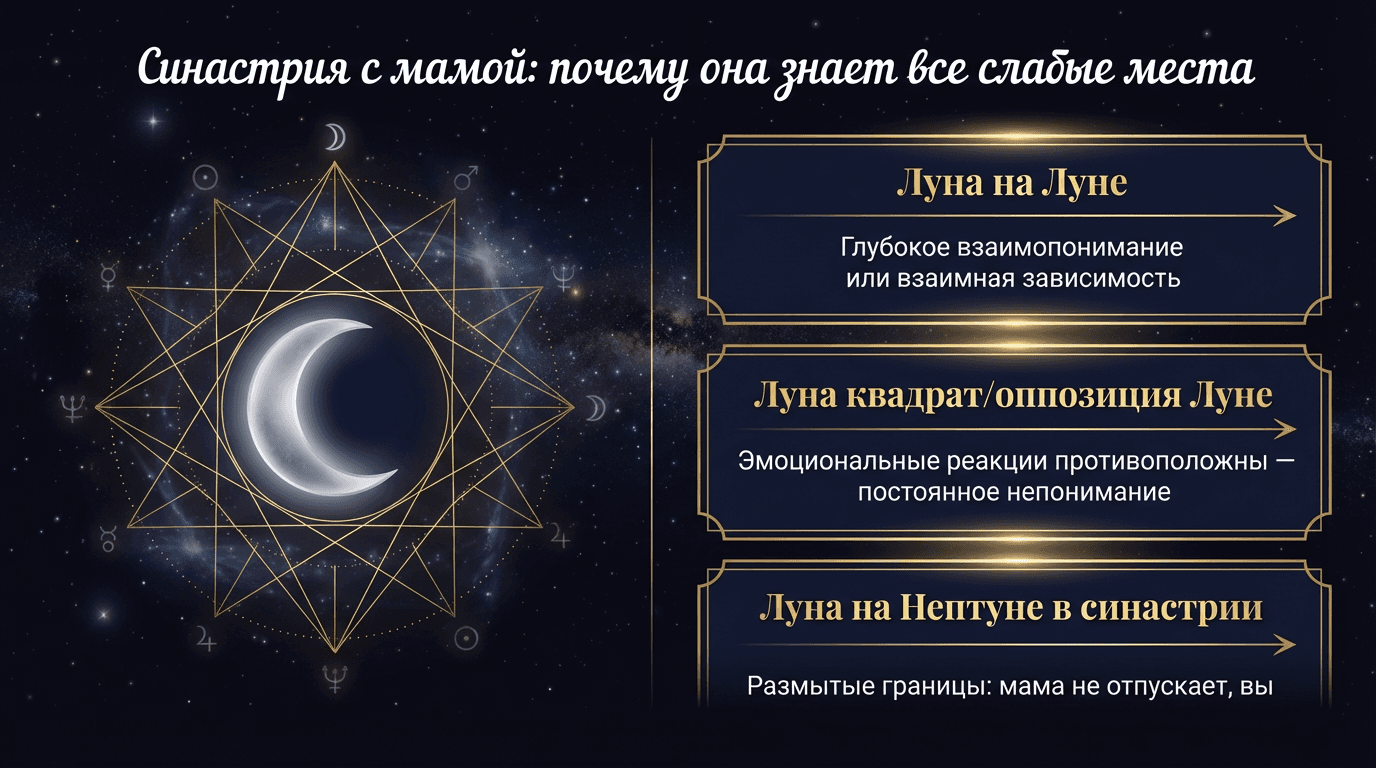 Мама, которая знает все ваши слабые места
