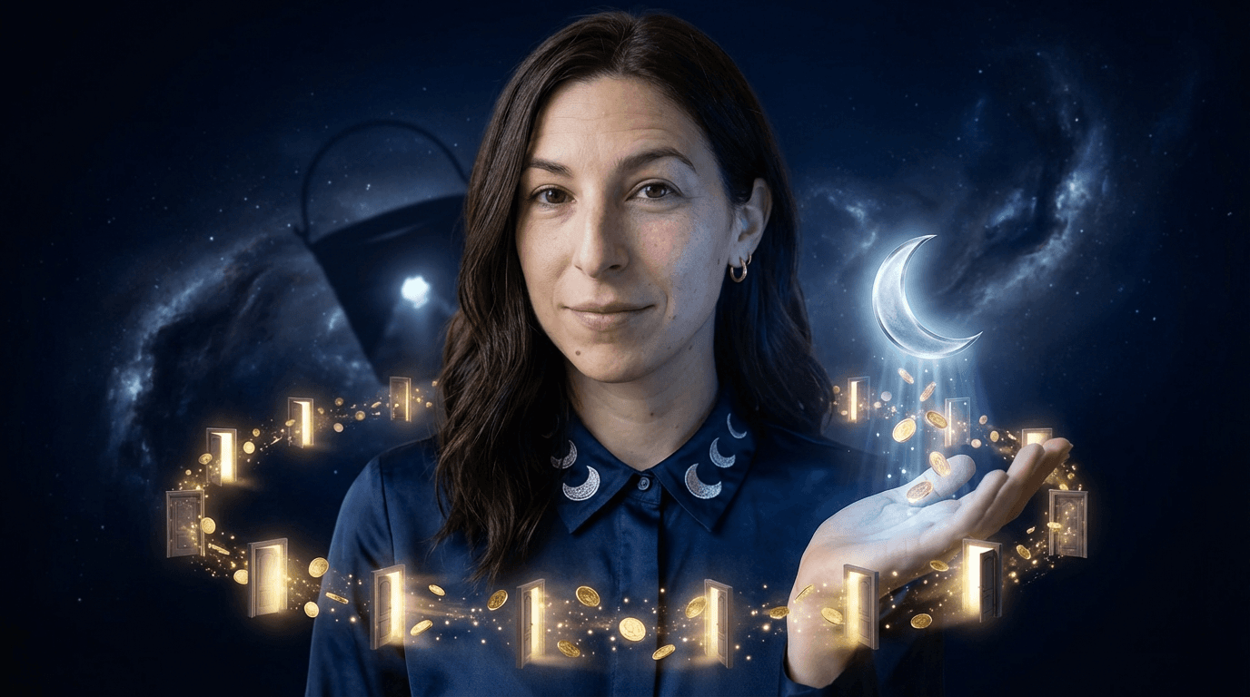 Куда утекают деньги: Луна в натальной карте