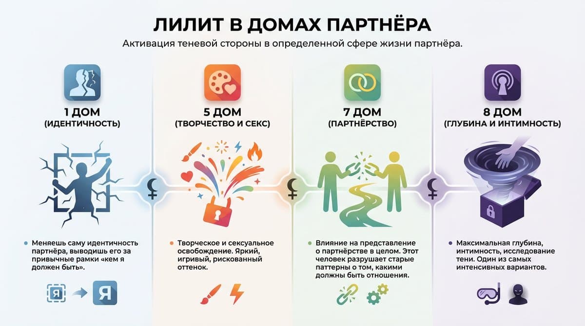 Лилит в домах партнёра