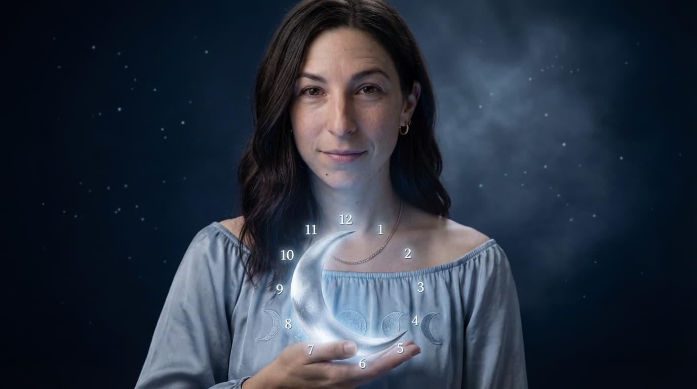 Луна в домах натальной карты: значение в каждом из 12