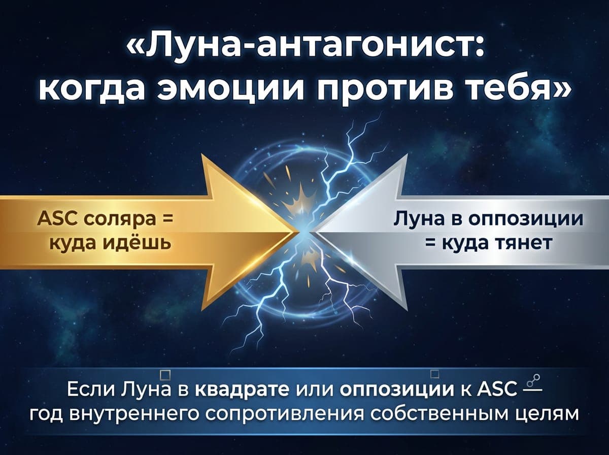 Знак Луны — эмоциональный регистр года