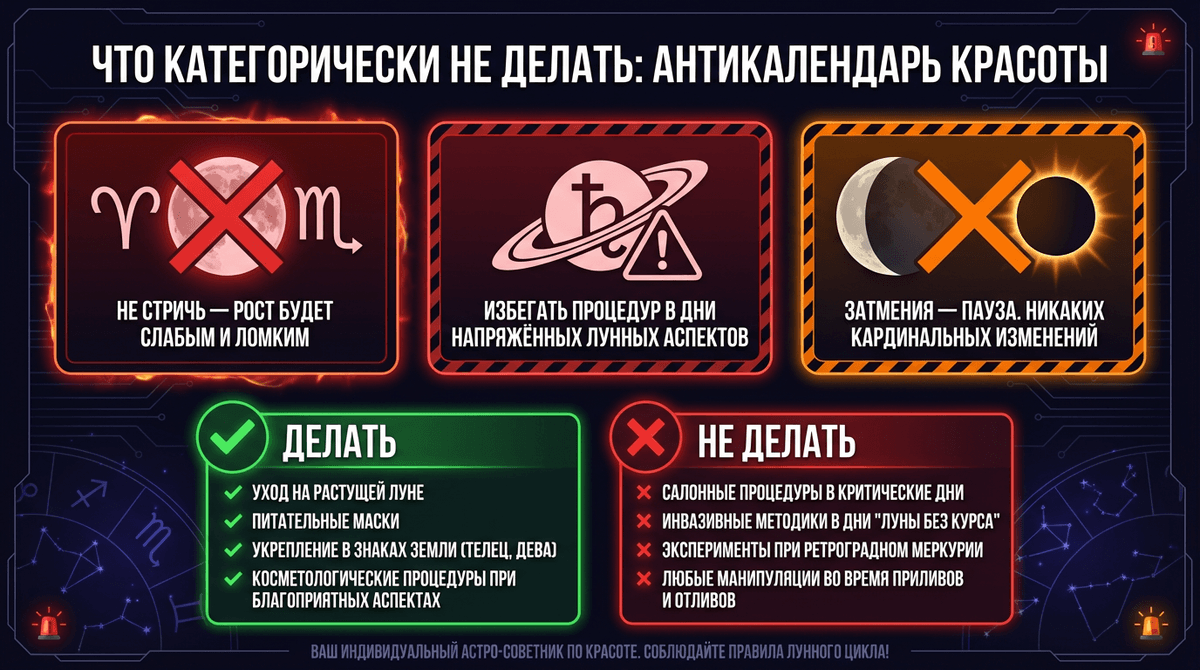 Что точно не стоит делать