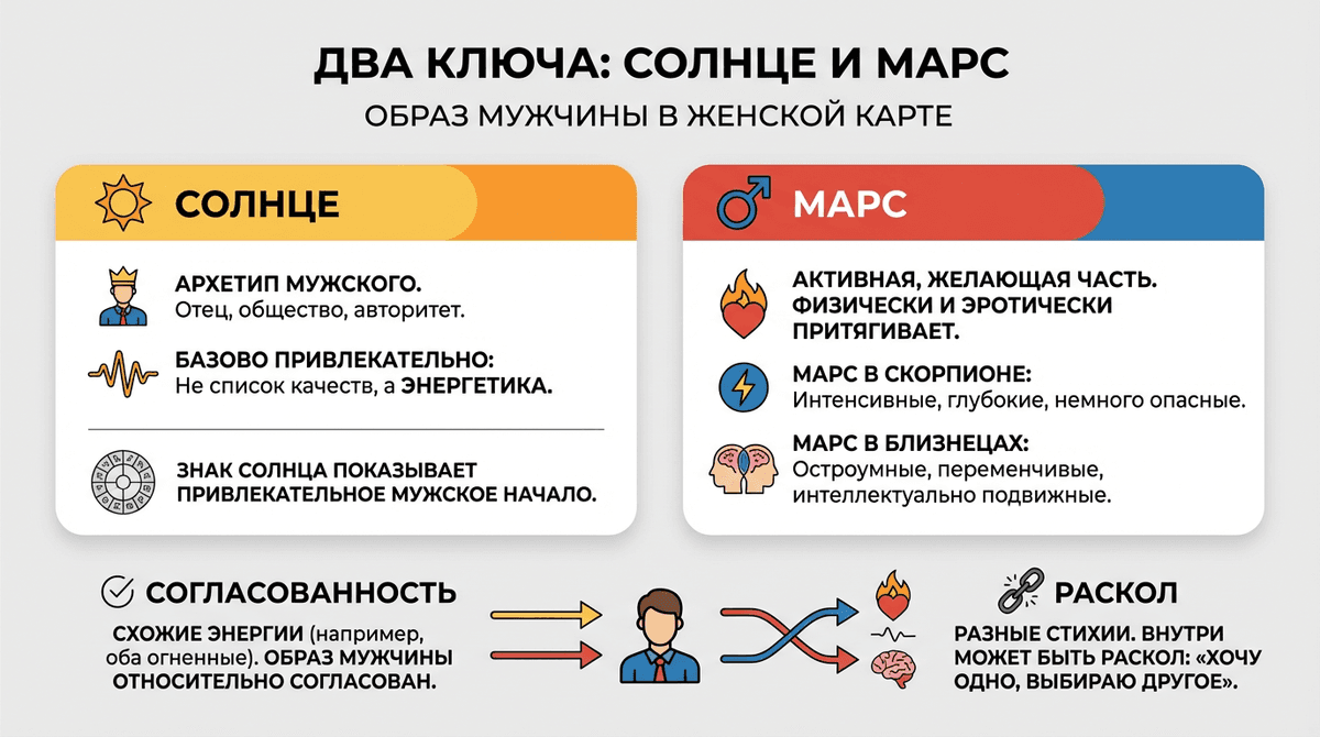 Два ключа: Солнце и Марс