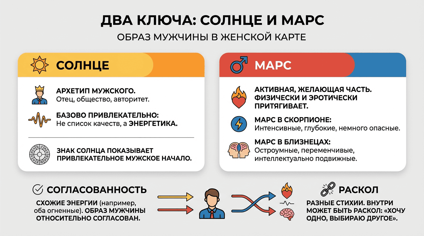 Два ключа: Солнце и Марс