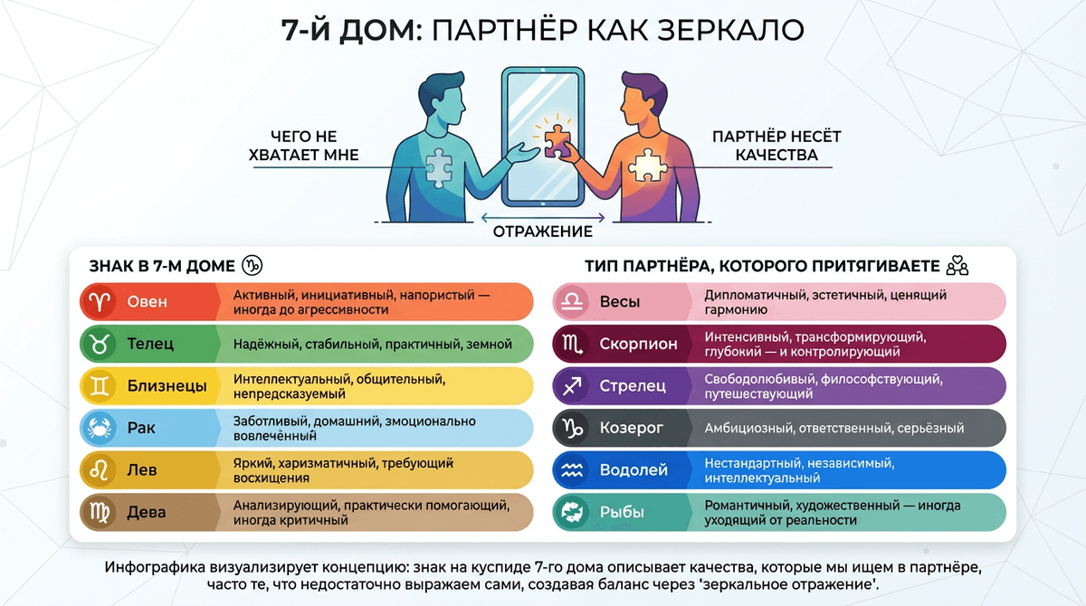 7-й дом: партнёр как зеркало