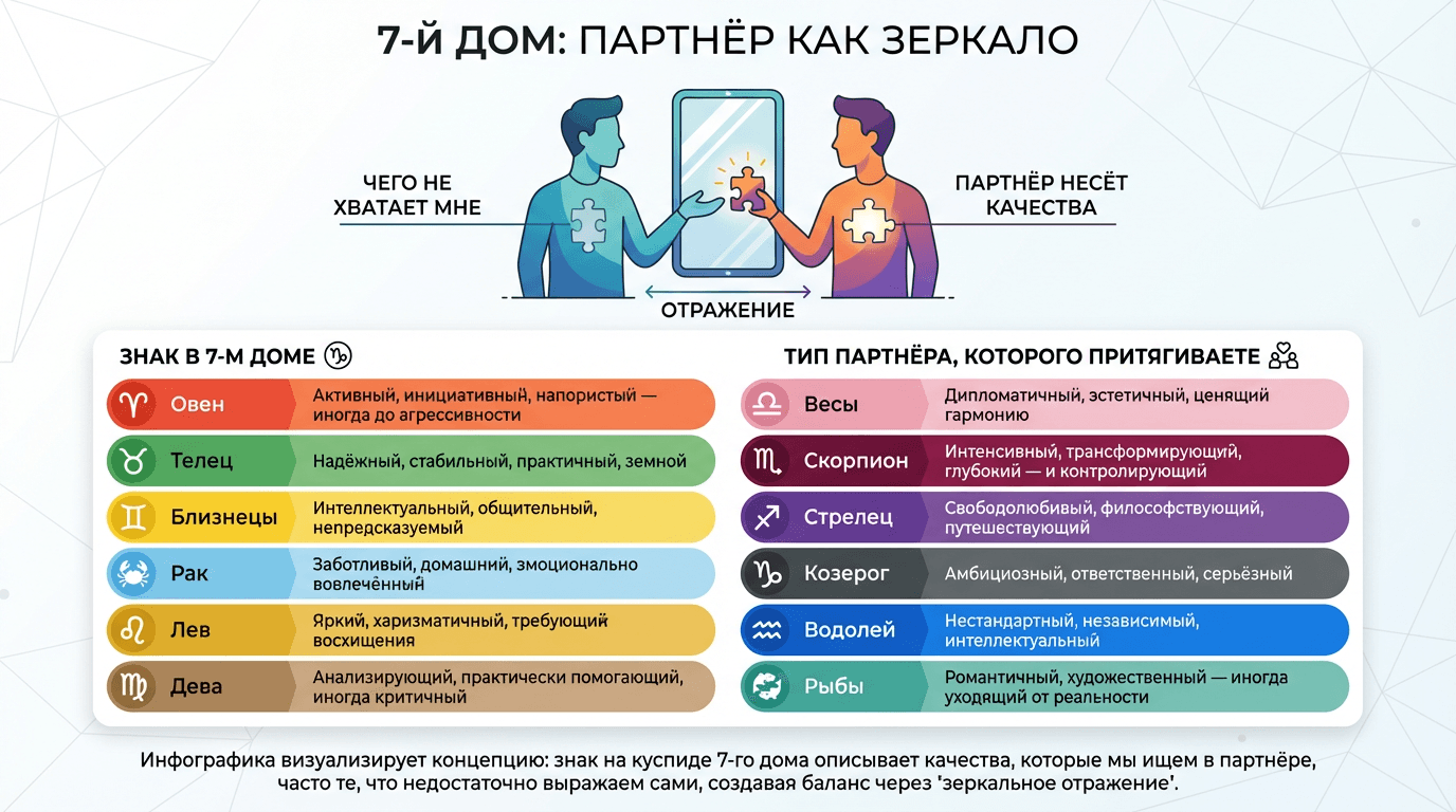 7-й дом, или партнёр как зеркало