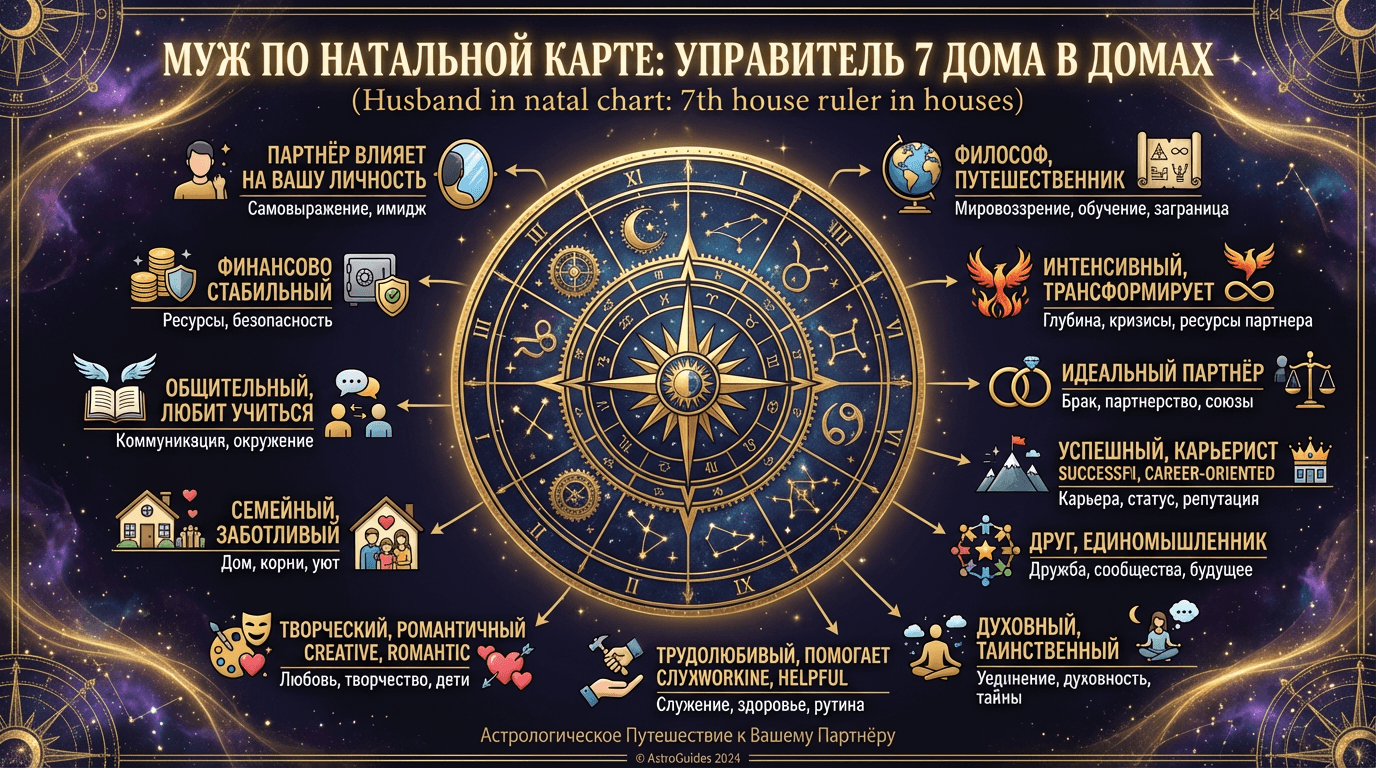 Управитель 7-го дома и где ждать встречу