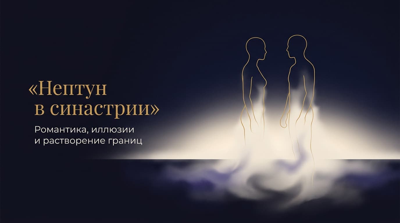 Нептун в синастрии: романтика, иллюзии и растворение границ