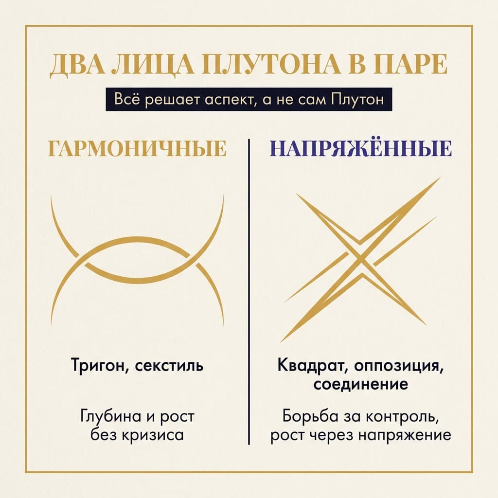 Плутон и Асцендент: узнавание с первого взгляда