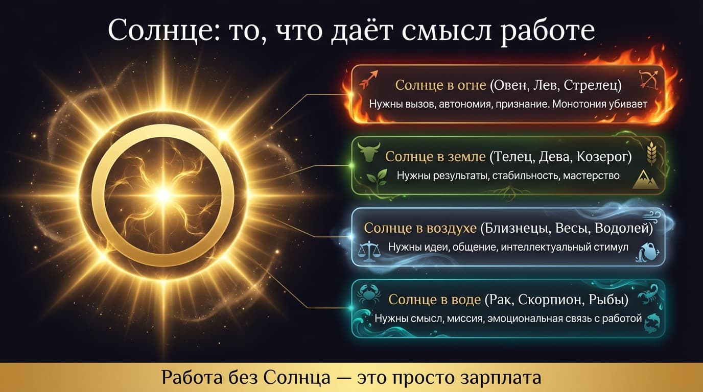 Где Солнце даёт делу смысл