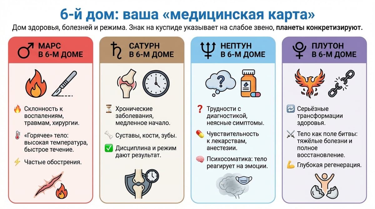 6-й дом: ваша «медицинская карта»
