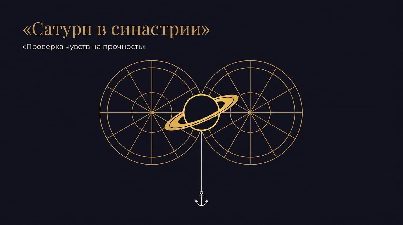 Сатурн в синастрии: серьёзные отношения или ловушка