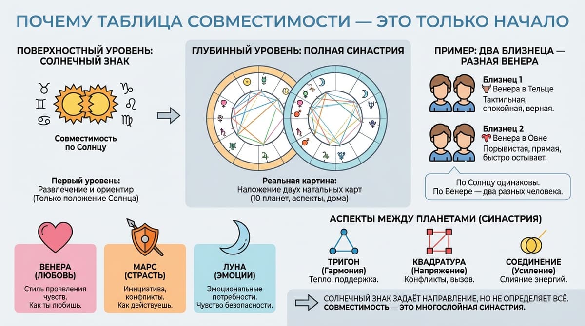 Почему таблица совместимости — это только начало