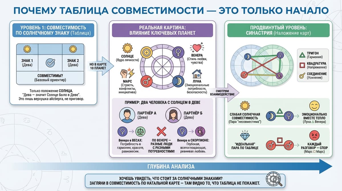 Почему таблица совместимости — это только начало