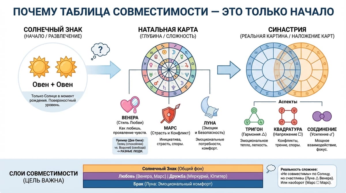 Почему таблица совместимости — это только начало