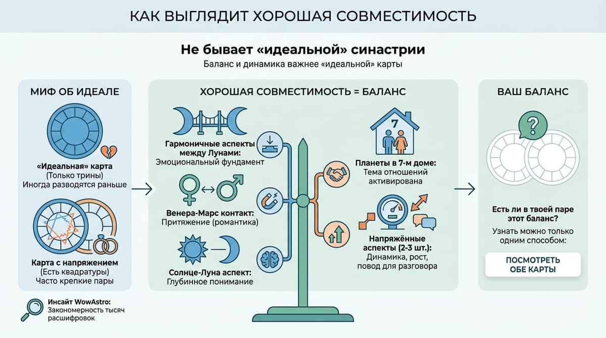 Как выглядит хорошая совместимость