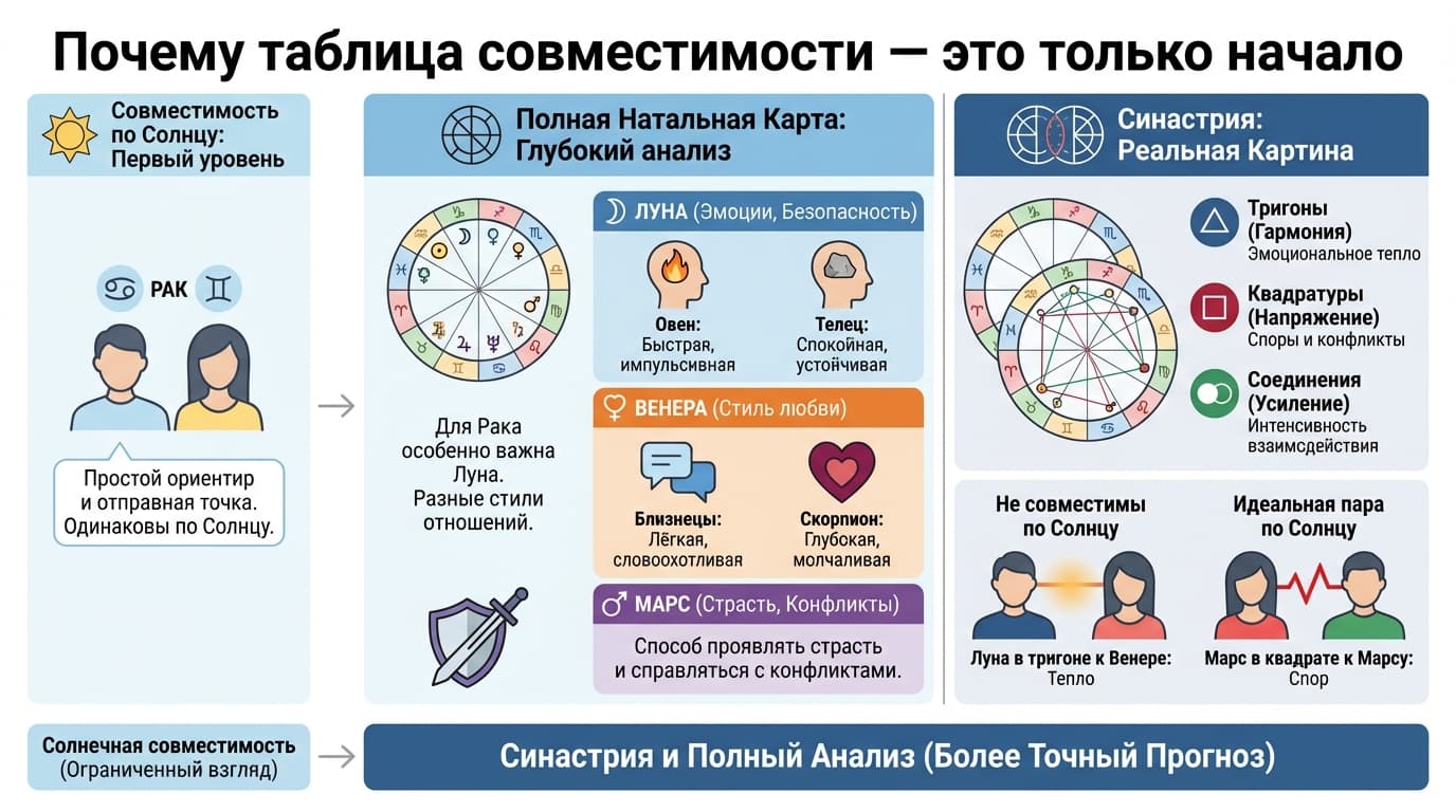 Почему таблица совместимости — только начало