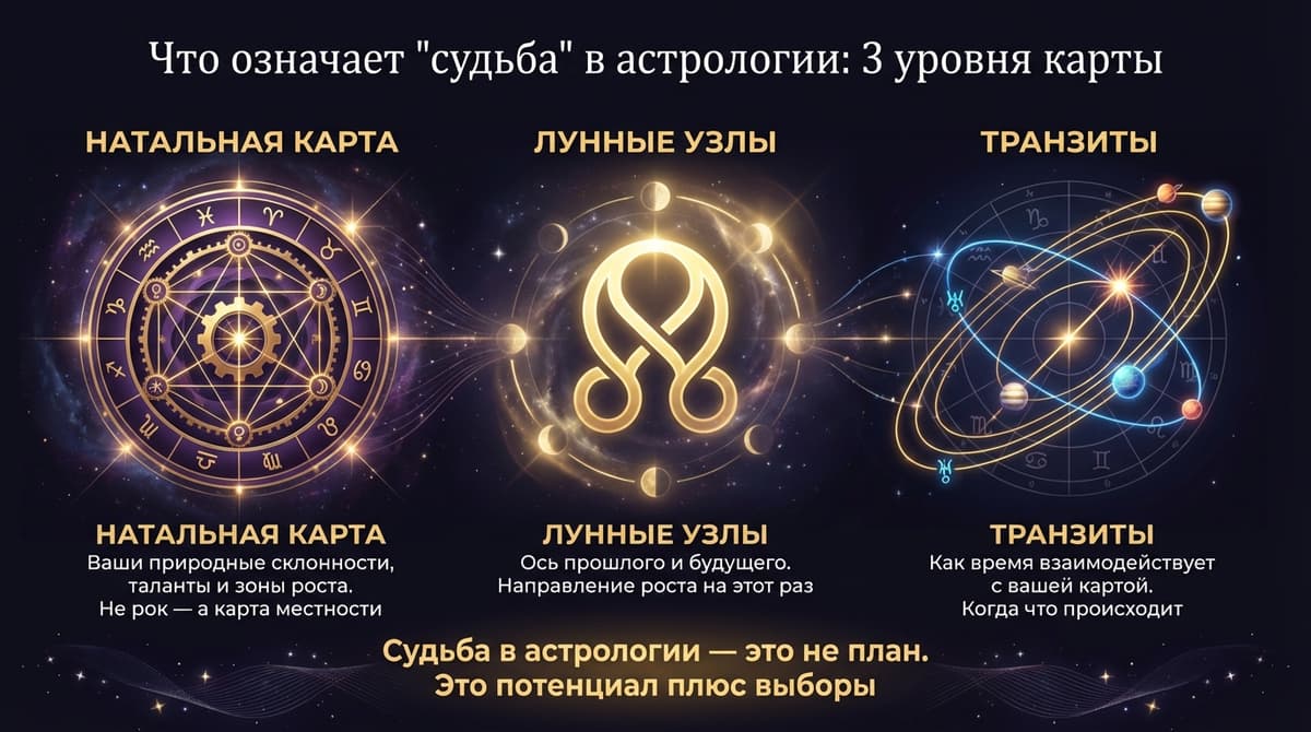 Что означает «судьба» в астрологии?