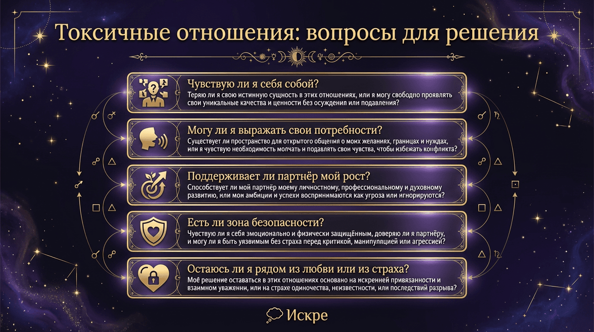 Что в синастрии говорит о здоровых отношениях