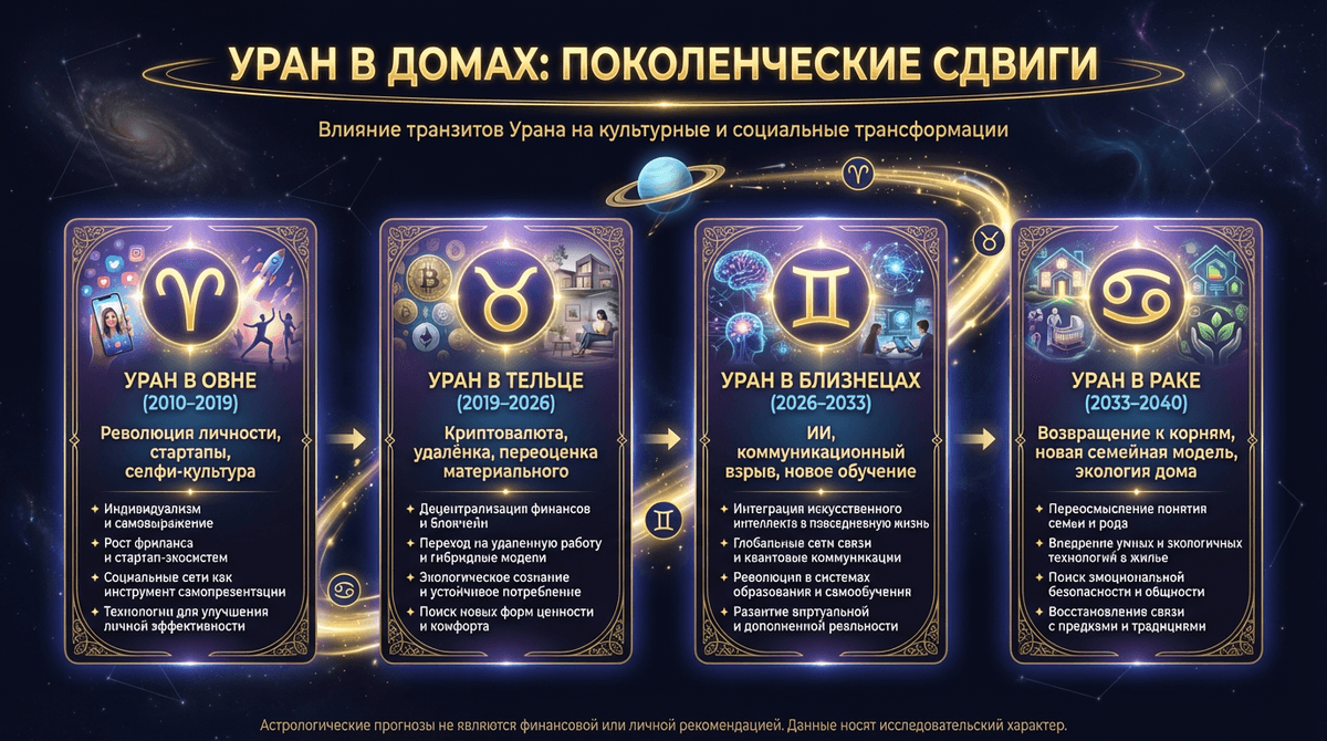 Как узнать, в каком доме Уран