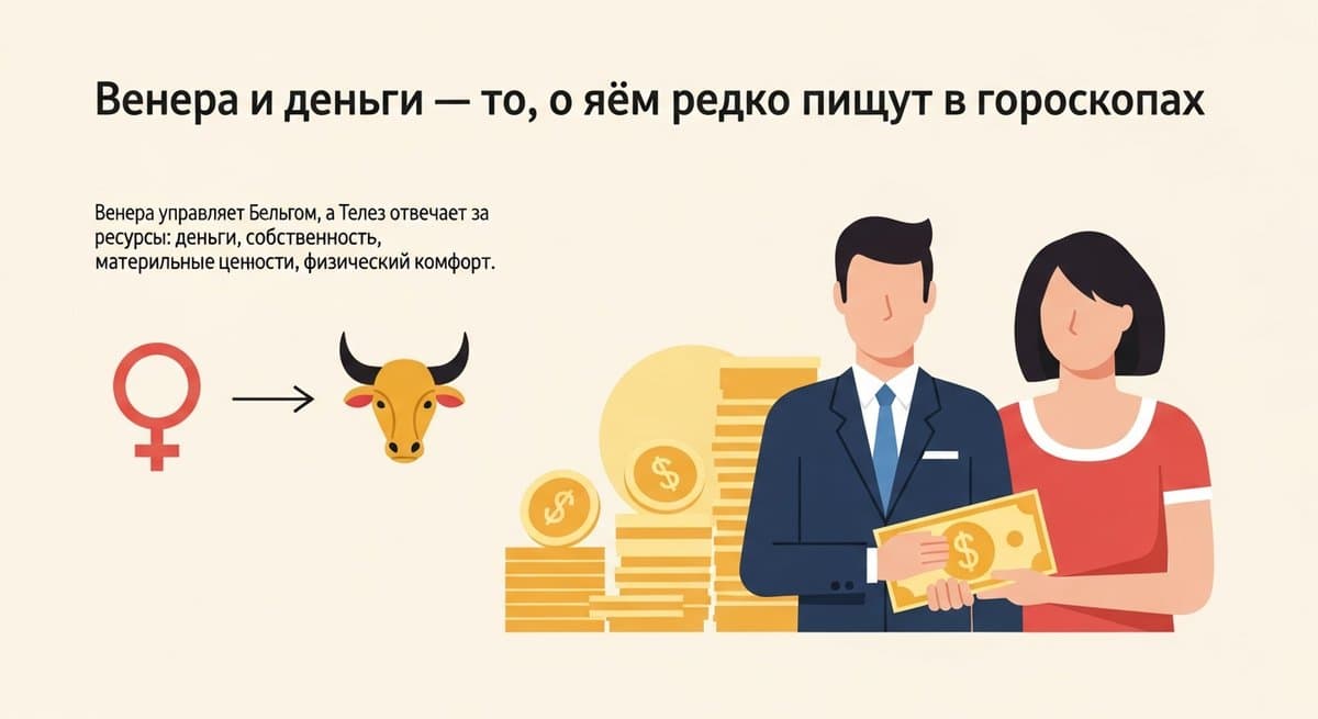 Венера и деньги в натальной карте