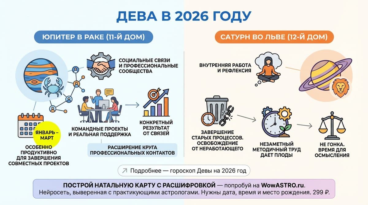 Дева в 2026 году