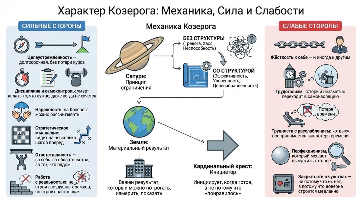 Характер Козерога