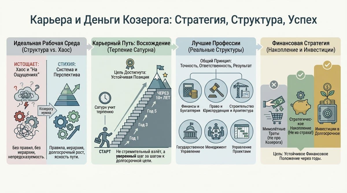 Карьера и деньги Козерога