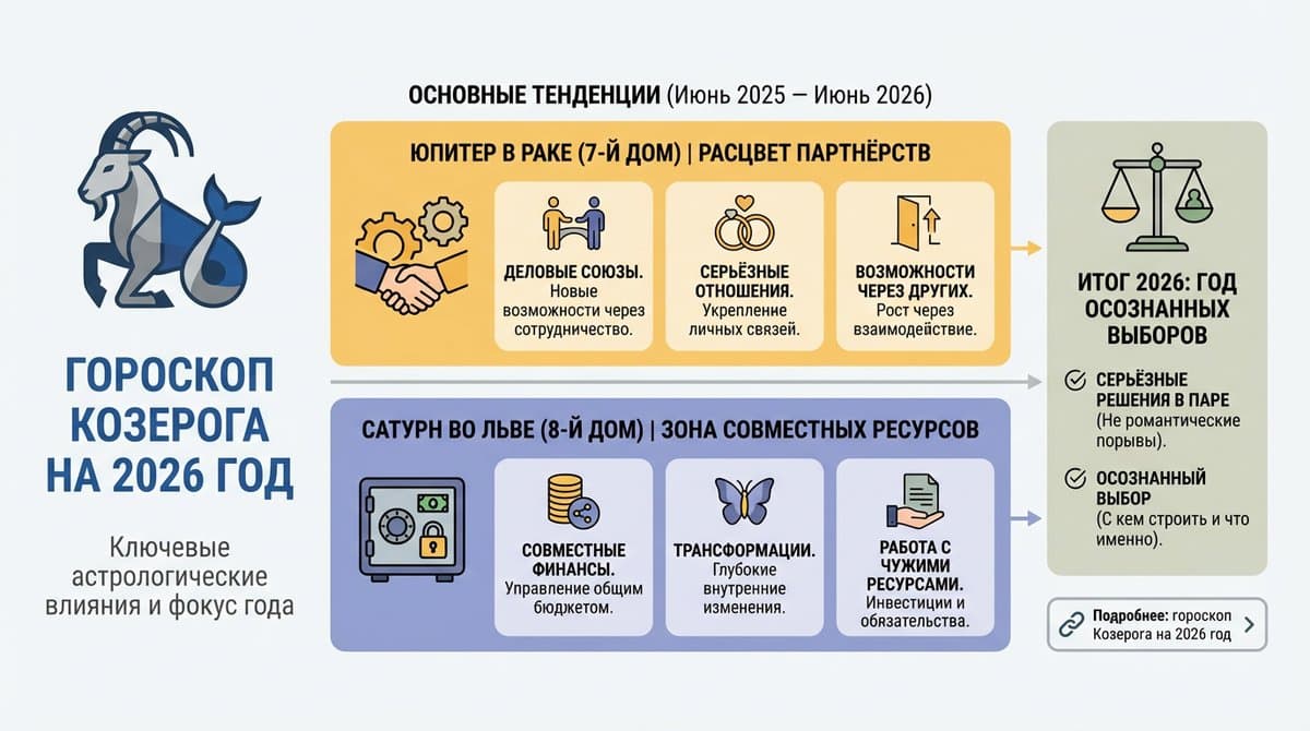 Гороскоп Козерога на 2026 год