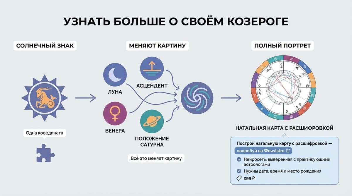 Узнать больше о своём Козероге