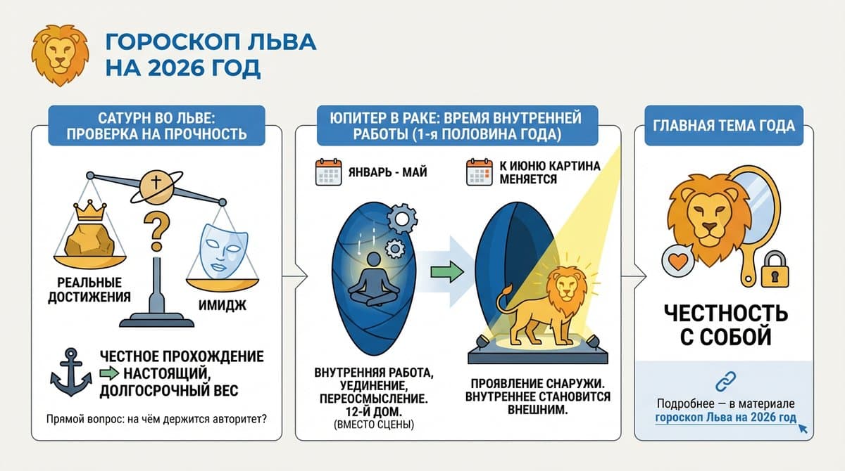 Гороскоп Льва на 2026 год