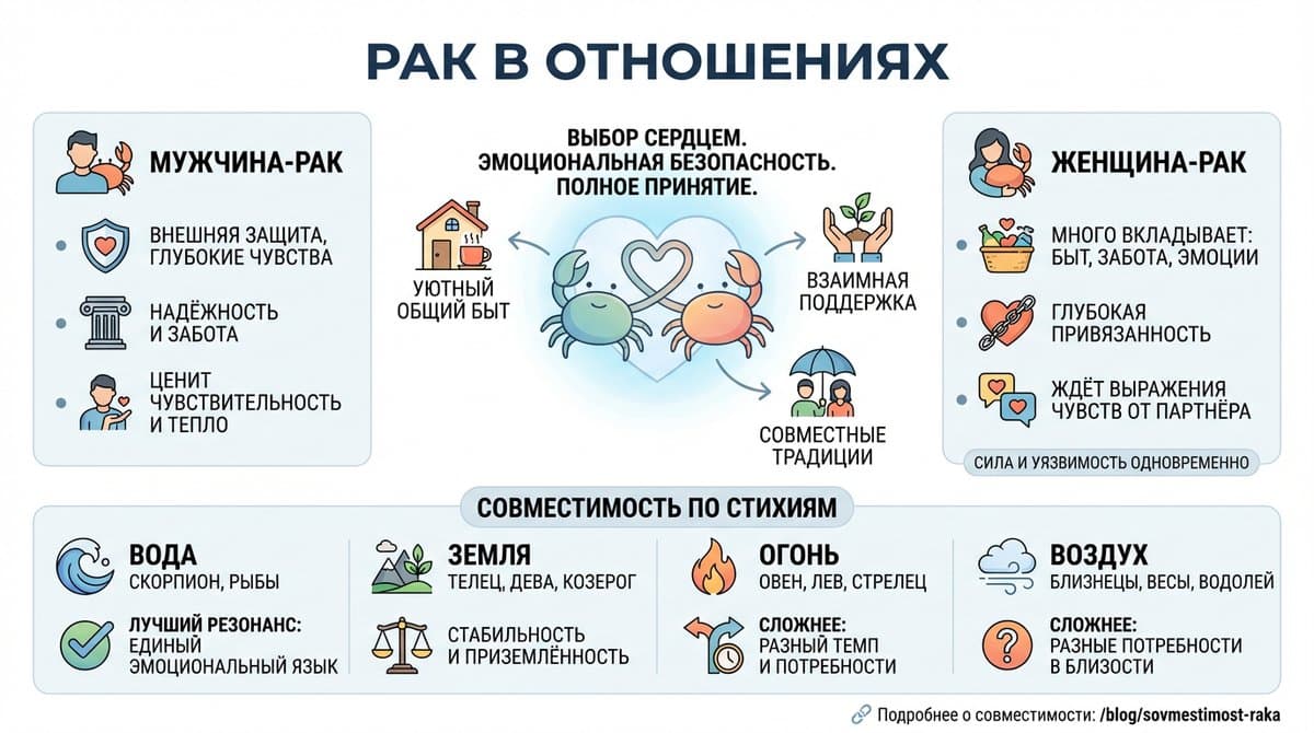Рак в отношениях