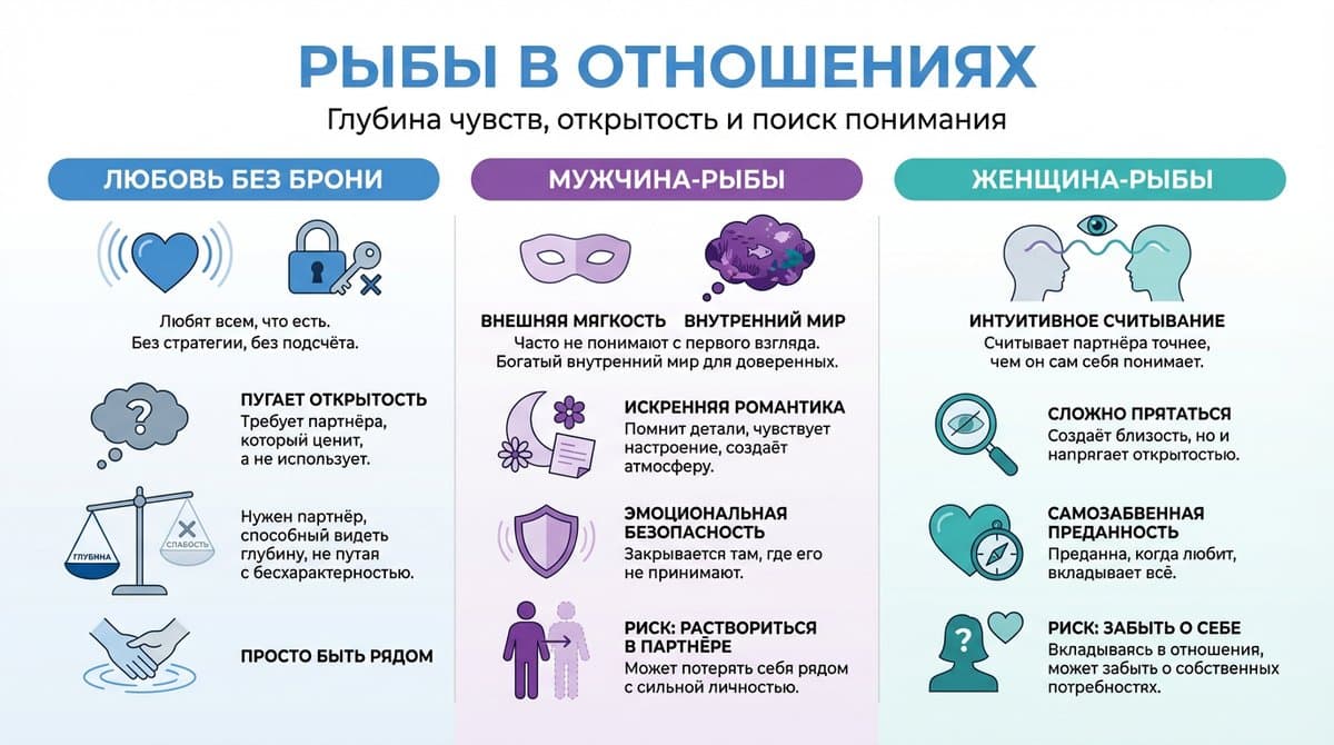 Рыбы в отношениях