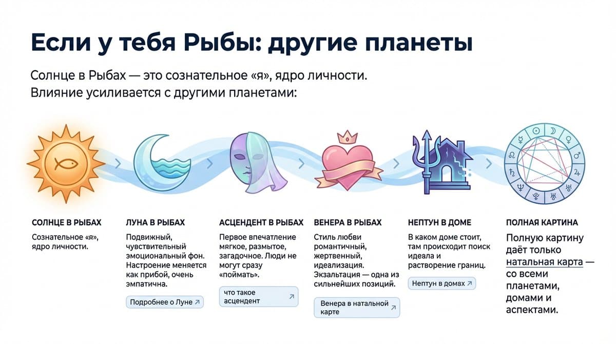 Если у вас Рыбы: другие планеты