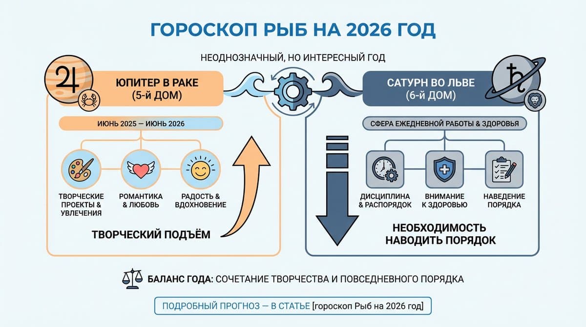Гороскоп Рыб на 2026 год