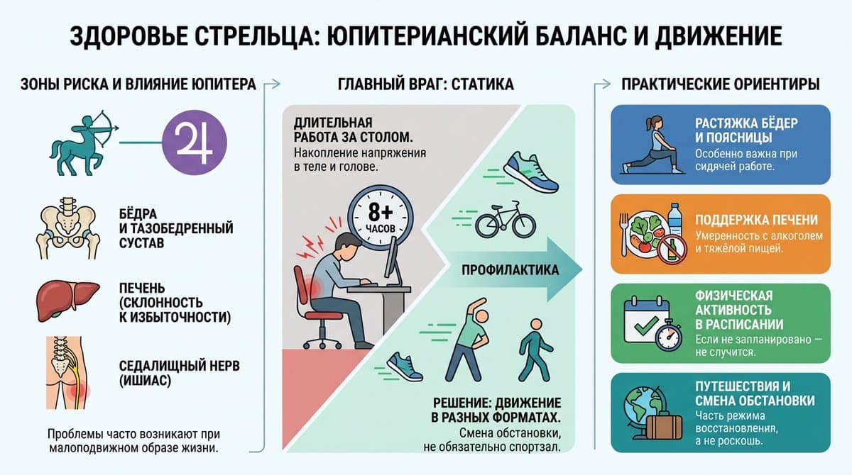 Здоровье Стрельца
