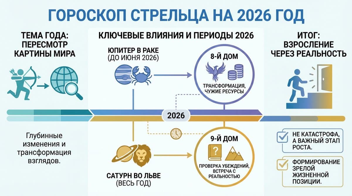 Гороскоп Стрельца на 2026 год